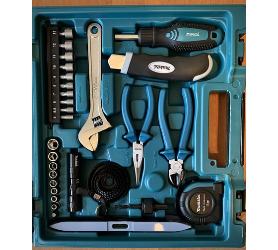 Набор ручного инструмента (200 предметов) Makita D-37194 9