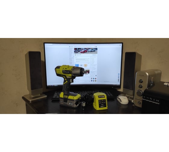Ударный гайковерт Ryobi ONE+ R18IW3-0 5133002436 43