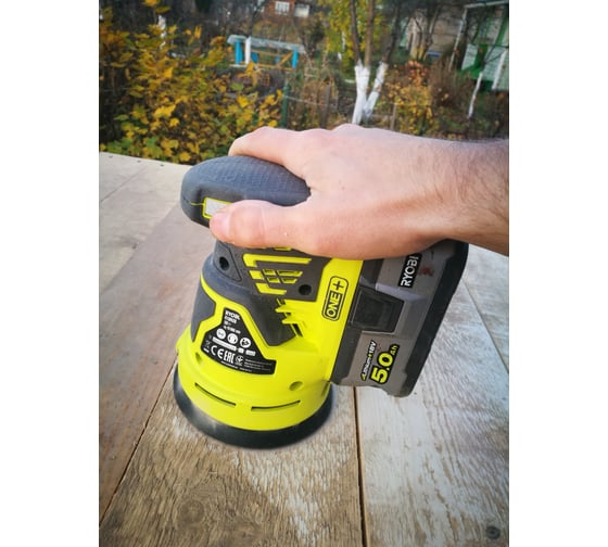 Эксцентриковая шлифмашина Ryobi ONE+ R18ROS-0 5133002471 54