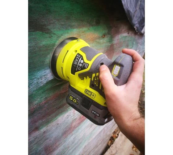 Эксцентриковая шлифмашина Ryobi ONE+ R18ROS-0 5133002471 57