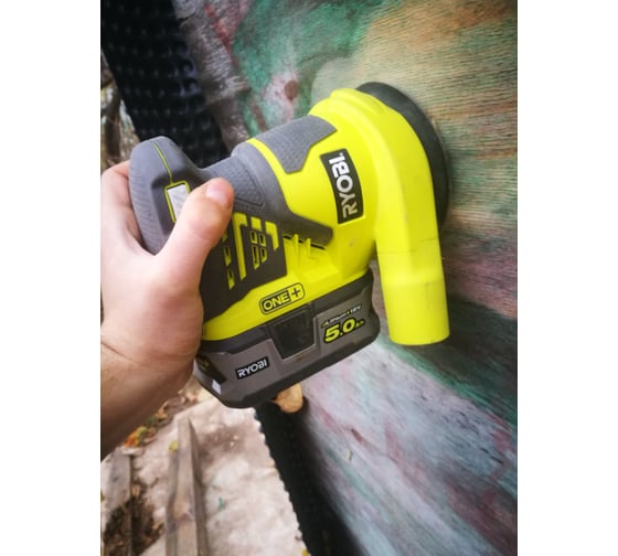 Эксцентриковая шлифмашина Ryobi ONE+ R18ROS-0 5133002471 58