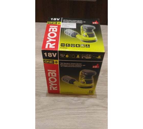 Эксцентриковая шлифмашина Ryobi ONE+ R18ROS-0 5133002471 43