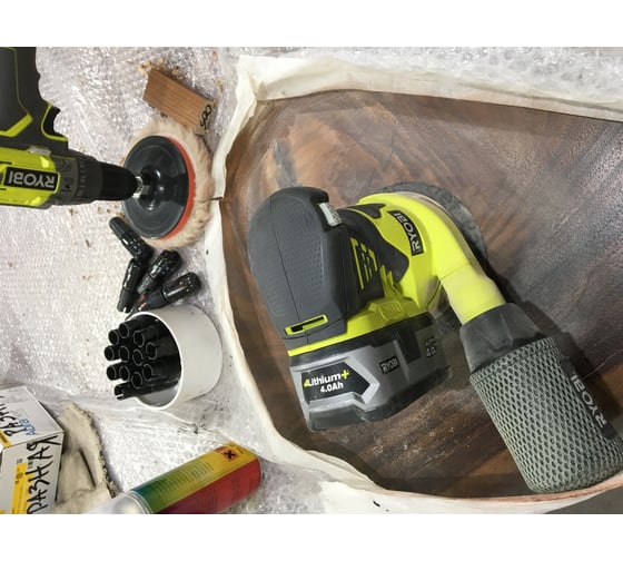 Эксцентриковая шлифмашина Ryobi ONE+ R18ROS-0 5133002471 38