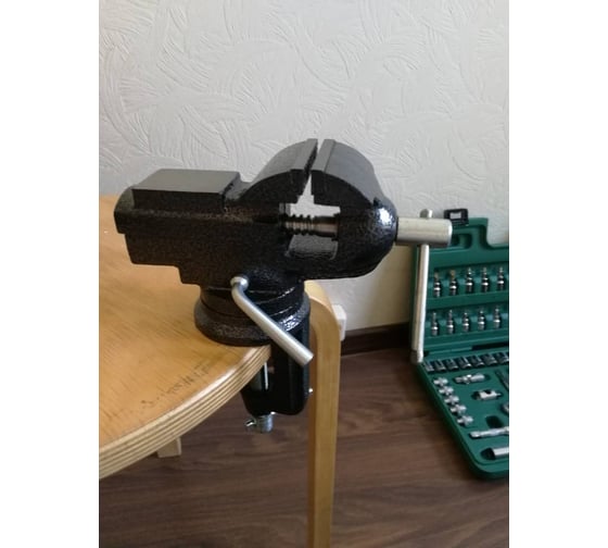 Поворотные тиски-мини с наковальней (для точных работ, 60 мм) Зубр ...