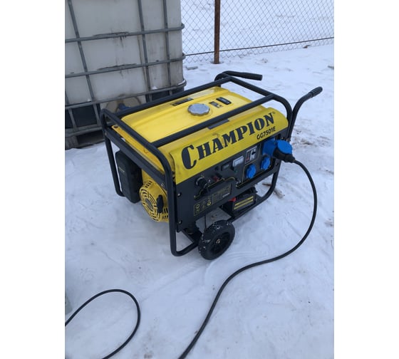 Генератор Champion GG7501E - выгодная цена, отзывы, характеристики ...