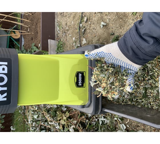 Электрический садовый измельчитель Ryobi RSH2545B 5133002512 17