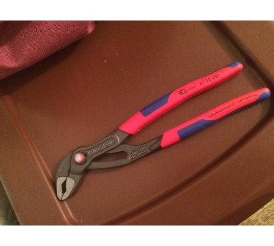 Сантехнические клещи KNIPEX QuickSet KN8722250 выгодная цена, отзывы