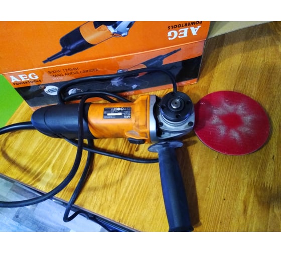 Угловая шлифмашина AEG WS 8-125 4935451402 15
