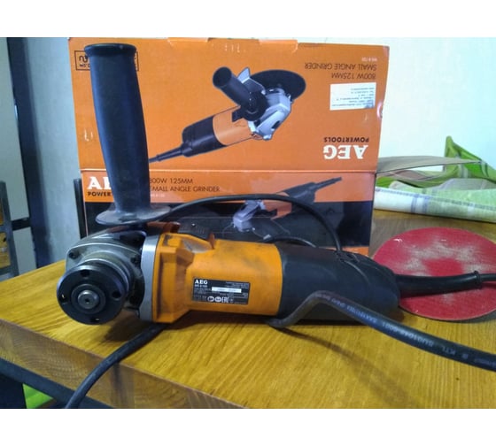 Угловая шлифмашина AEG WS 8-125 4935451402 16