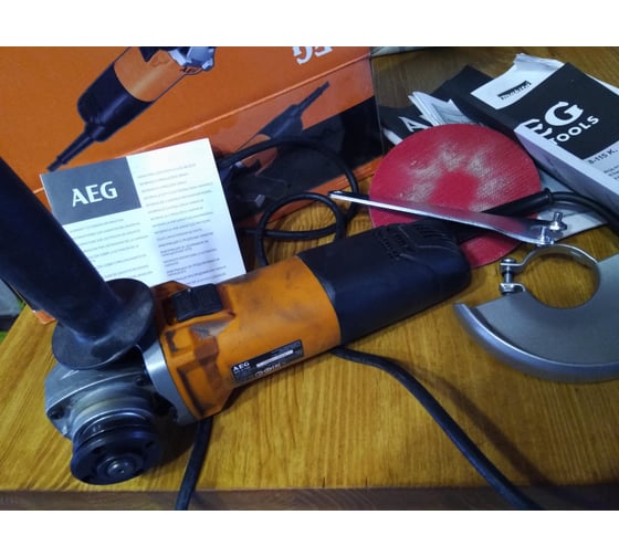 Угловая шлифмашина AEG WS 8-125 4935451402 17