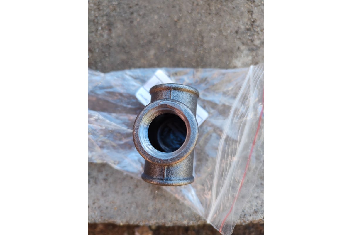 Крестовина Сантис 90 1/2" вр чугун 000743 - выгодная цена, отзывы ...