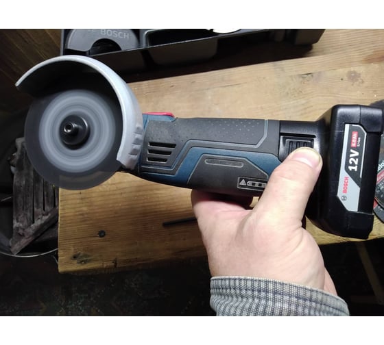 Аккумуляторная угловая шлифмашина Bosch GWS 12V-76 Professional Solo 0.601.9F2.000 31