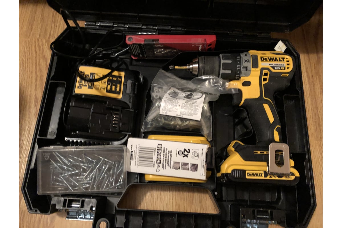 Аккумуляторная Дрель Шуруповерт Dewalt Dcd791p2 Купить