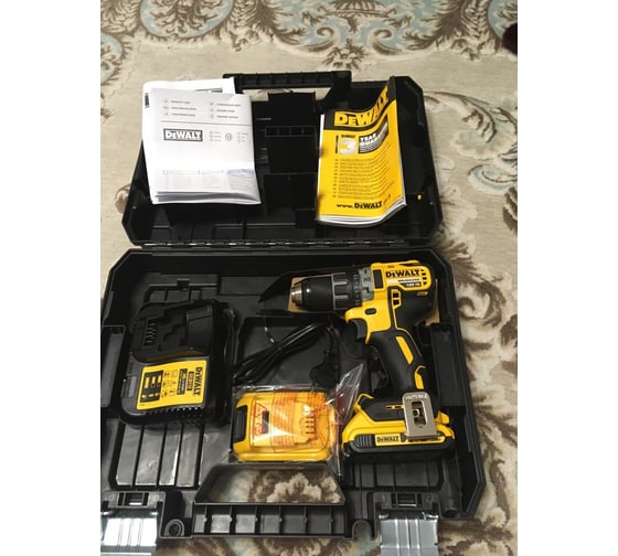 Аккумуляторная дрель-шуруповерт DEWALT DCD 791 D2 44