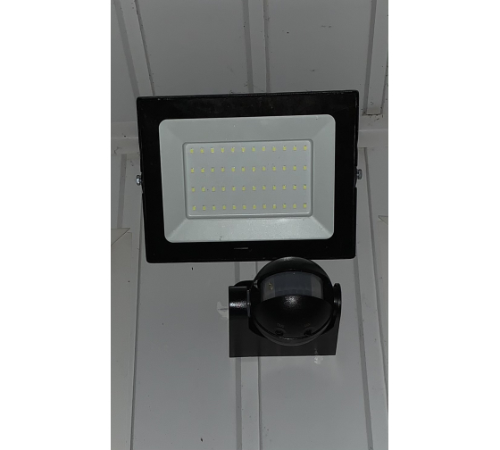 Прожектор Ultraflash LED SMD, черный, 50Вт, 230В, 6500К LFL-5001 C02 12317 8