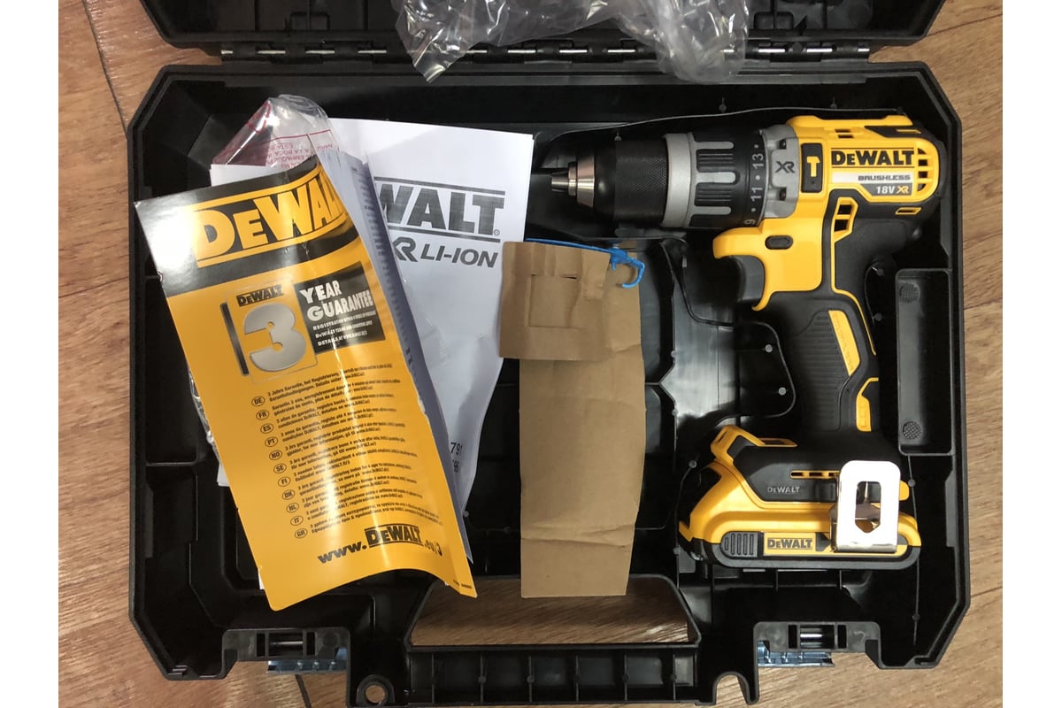 Аккумуляторная Дрель Шуруповерт Dewalt Dcd791p2 Купить