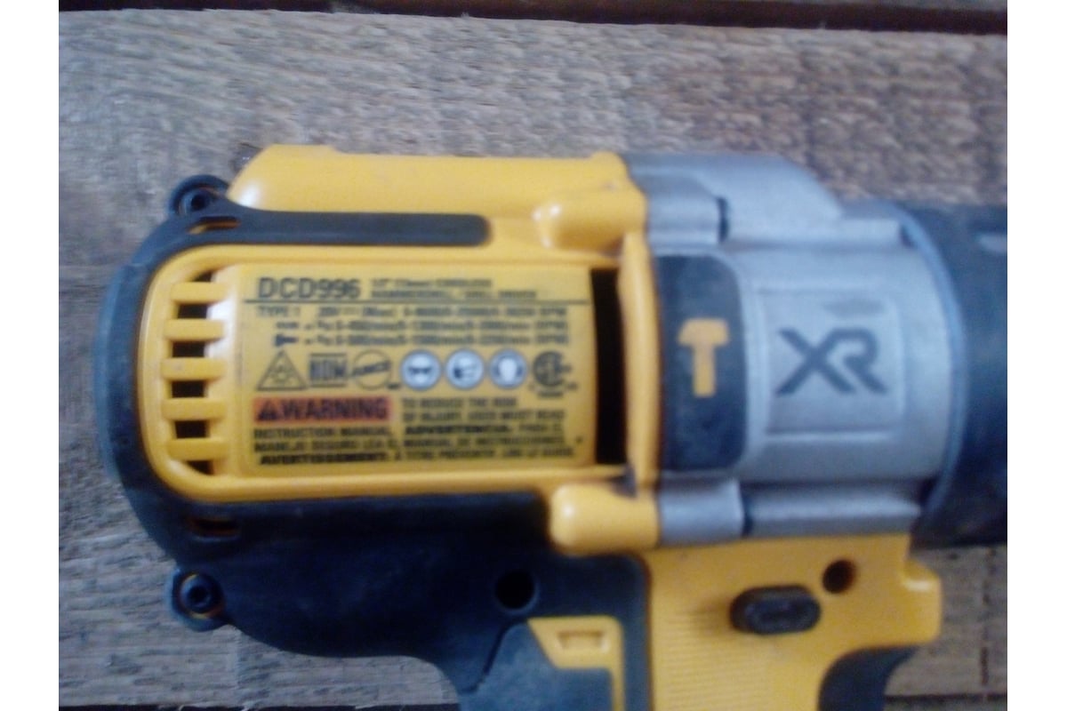 Бесщеточная ударная дрель-шуруповерт DEWALT XRP DCD996P2 - выгодная ...