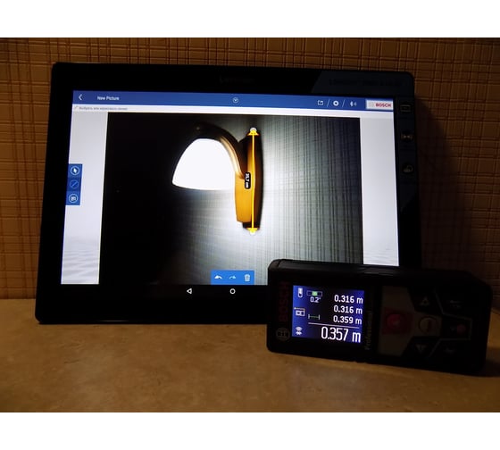 Лазерный измеритель длины Bosch GLM 50 C Professional 0.601.072.C00 ...