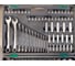 Набор инструмента 1/4", 3/8", 1/2", CrV, S2, усиленный кейс, 216шт STELS 14115 54