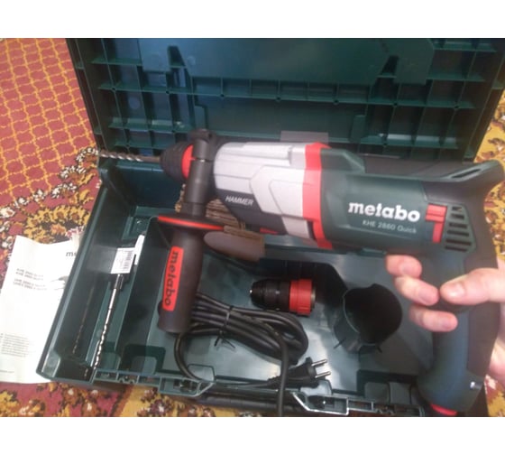 Перфоратор Metabo KHE 2860 Quick + патрон 600878500 27