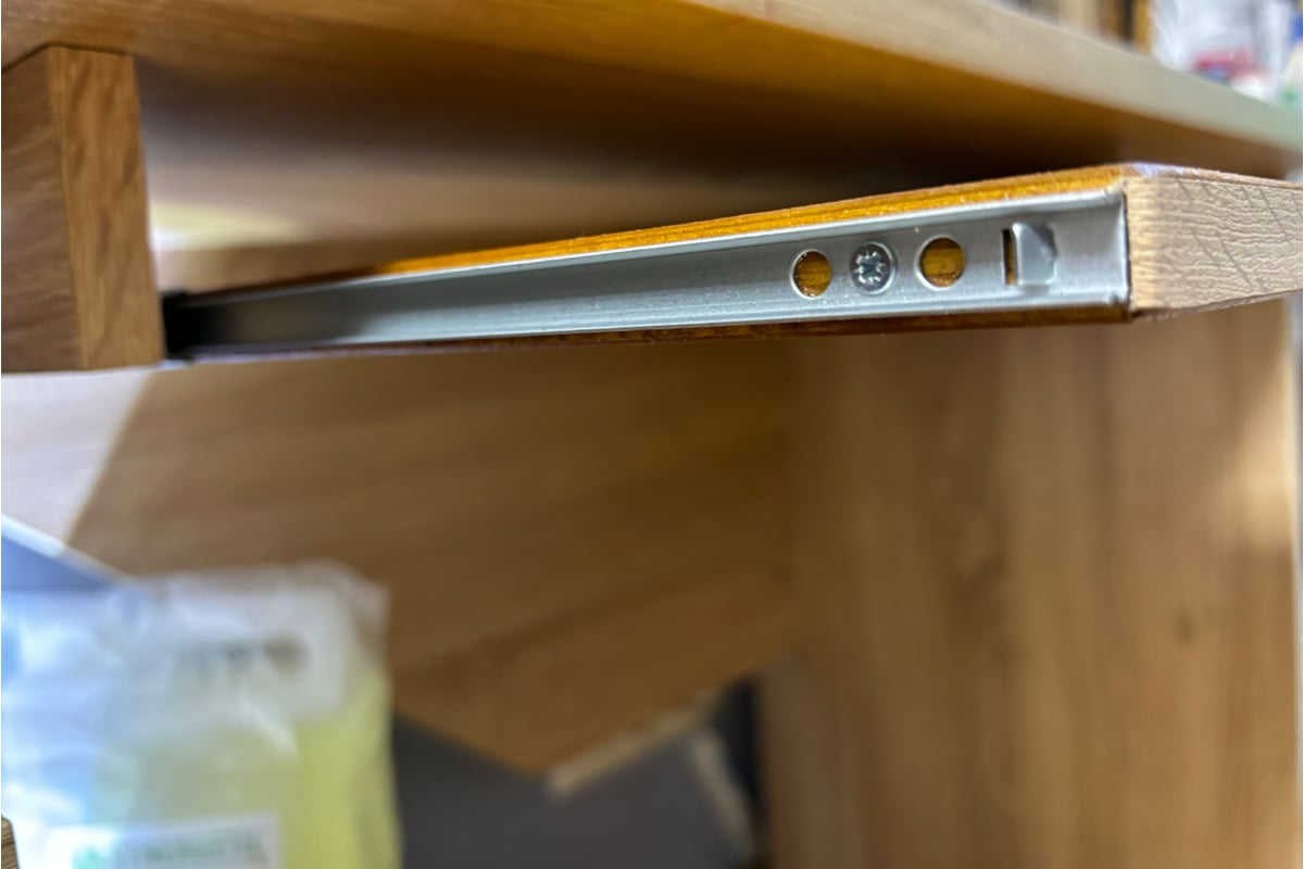 Шариковые направляющие частичного выдвижения Lemax PROF 17/400 мм DM17 ...