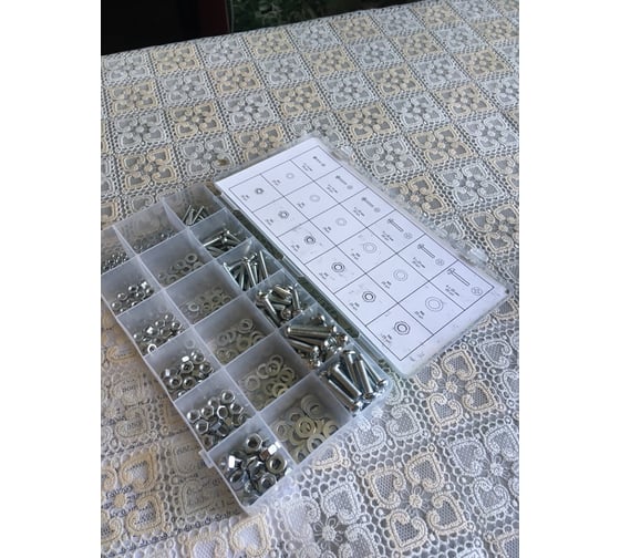 Набор винтов, гаек, шайб СИБРТЕХ 420 предметов 47617 - выгодная цена ...