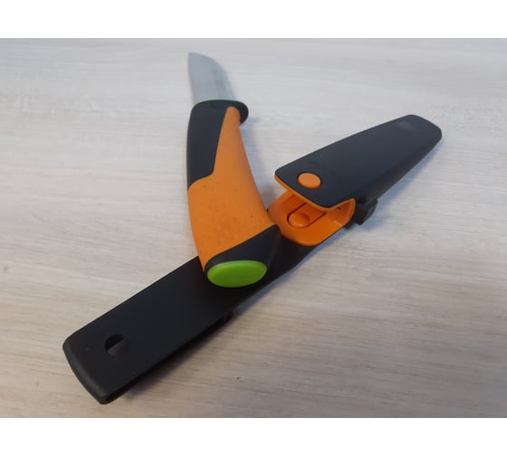 Нож для тяжелых работ с точилкой Fiskars 1023619 - выгодная цена ...