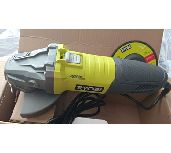 Болгарка (УШМ) Ryobi RAG800-125G 5133002491 16