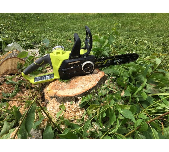 Бесщеточная аккумуляторная цепная пила Ryobi ONE+ OCS1830 5133002829 35