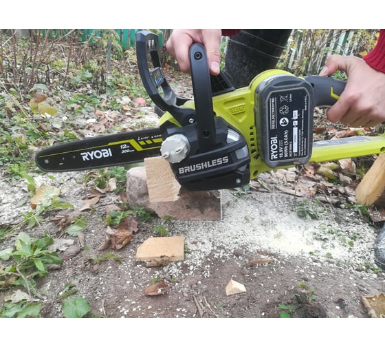 Бесщеточная аккумуляторная цепная пила Ryobi ONE+ OCS1830 5133002829 29