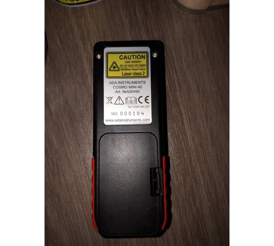 Лазерная рулетка ADA COSMO MINI 40 А00490 16