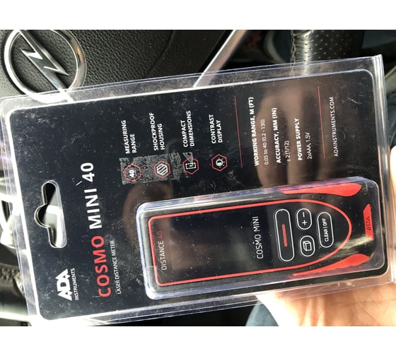 Лазерная рулетка ADA COSMO MINI 40 А00490 12