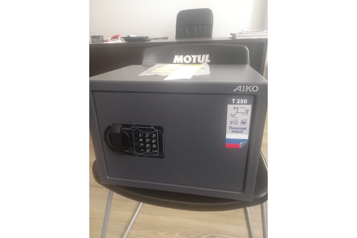 Мебельный сейф aiko t 250 el