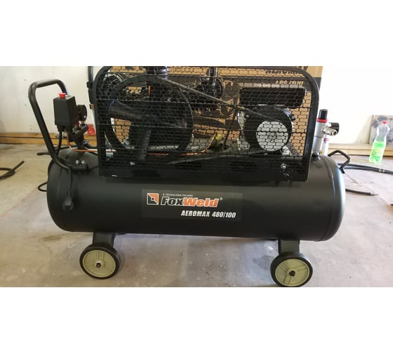 Ременной компрессор Foxweld AEROMAX 480/100 5887 35