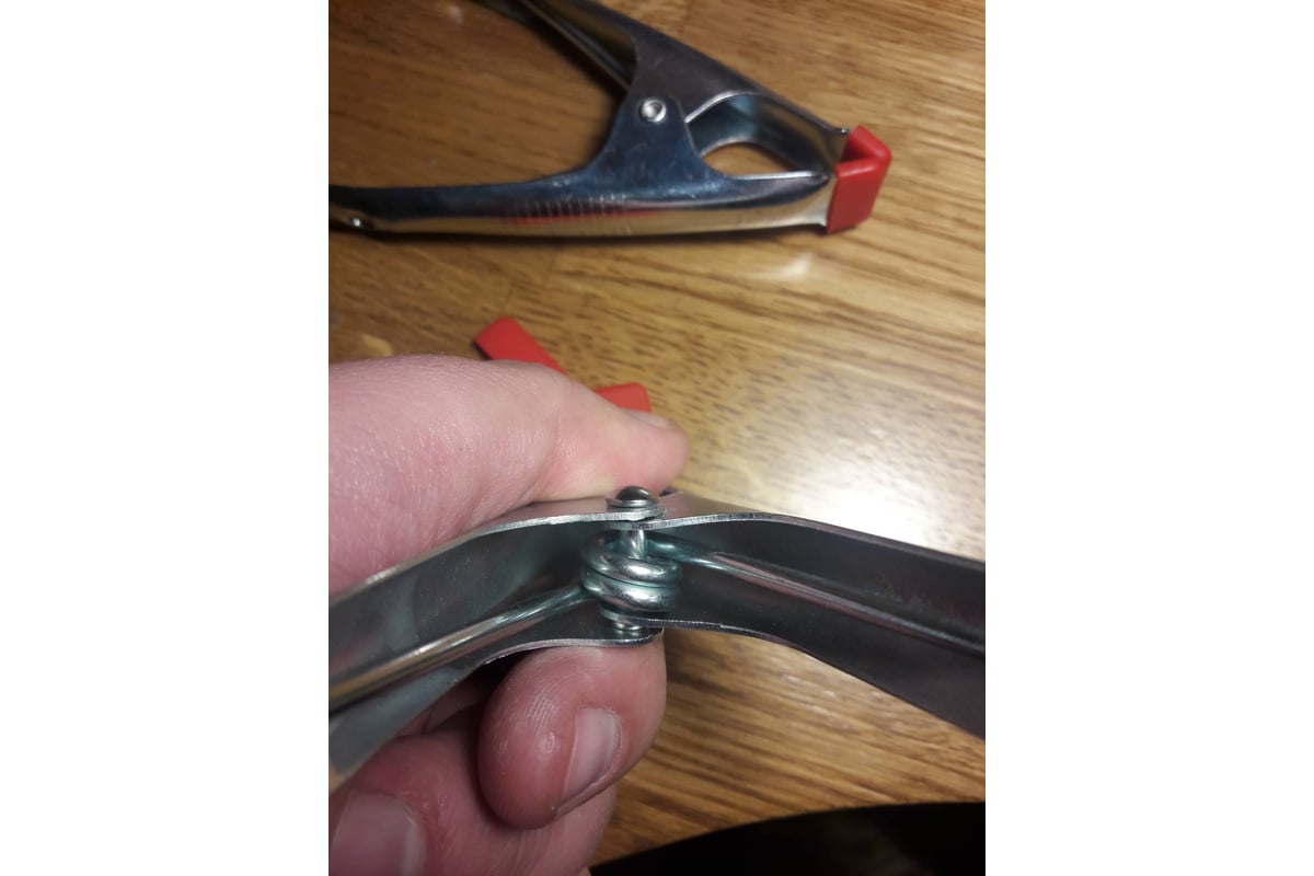 Пружинный металлический зажим Piher 57025 2.5х3 см М00006359 - выгодная ...