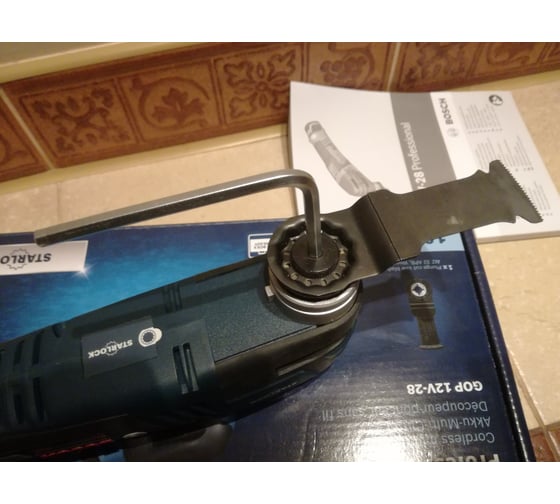 Аккумуляторный универсальный резак Bosch GOP 12V-28 Solo 0.601.8B5.001 9