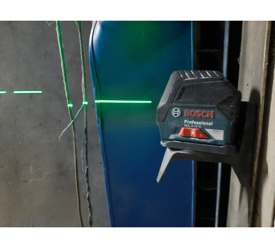 Комбинированный лазерный нивелир Bosch GCL 2-15G + RM1 + кейс 0.601.066.J00 26