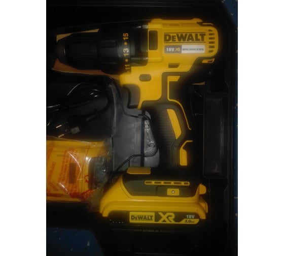 Бесщеточная дрель-шуруповерт DEWALT 18.0 В XR DCD777S2T 26