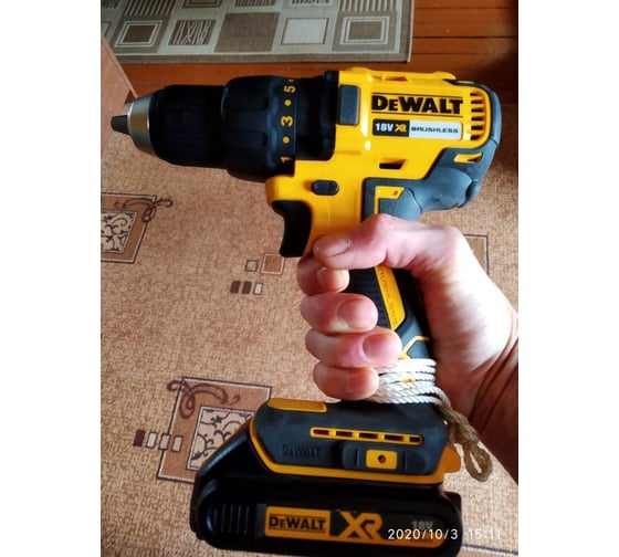 Бесщеточная дрель-шуруповерт DEWALT 18.0 В XR DCD777S2T 23