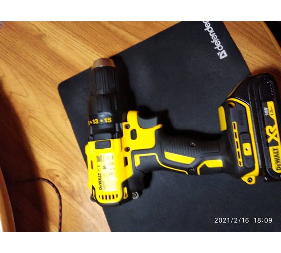 Бесщеточная дрель-шуруповерт DEWALT 18.0 В XR DCD777S2T 13