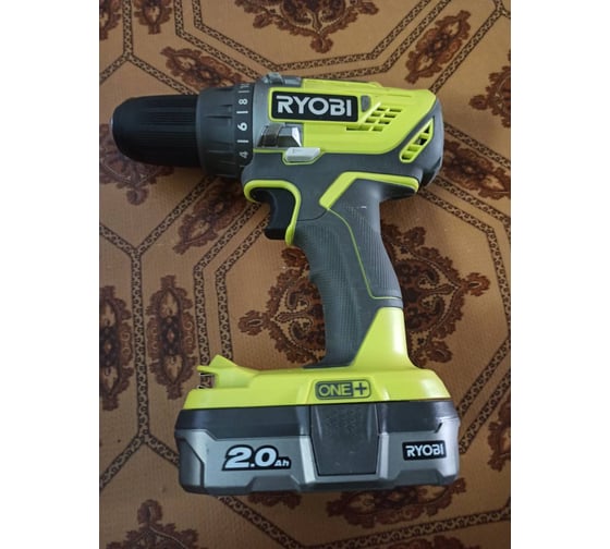 Компактная дрель-шуруповерт Ryobi ONE+ R18DD3-120S 5133003347 18