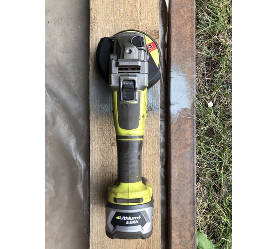 Бесщеточная углошлифмашина Ryobi ONE+ R18AG7-0 5133002852 19