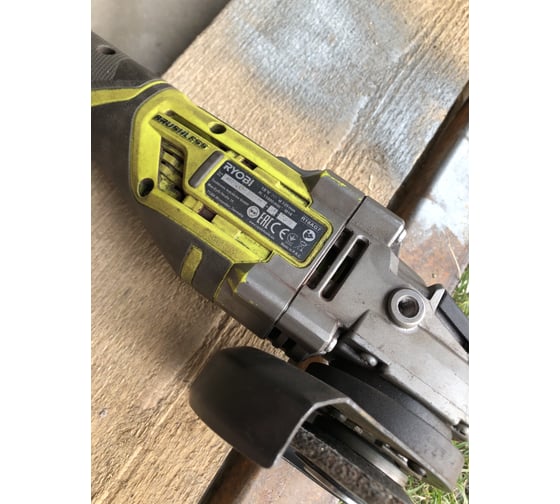 Бесщеточная углошлифмашина Ryobi ONE+ R18AG7-0 5133002852 22