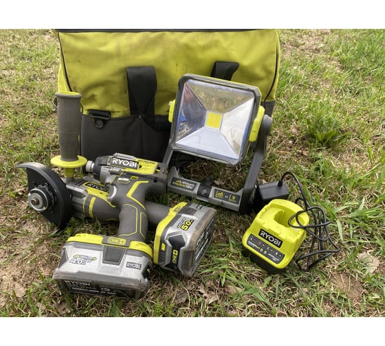 Бесщеточная углошлифмашина Ryobi ONE+ R18AG7-0 5133002852 18