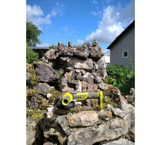 Бесщеточная углошлифмашина Ryobi ONE+ R18AG7-0 5133002852 16