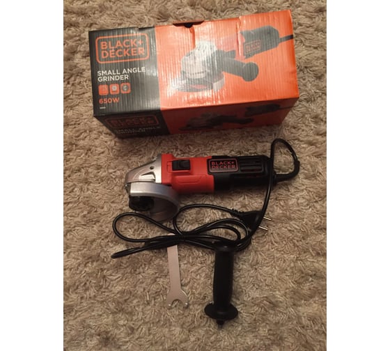 УШМ (болгарка) Black+Decker G650 18