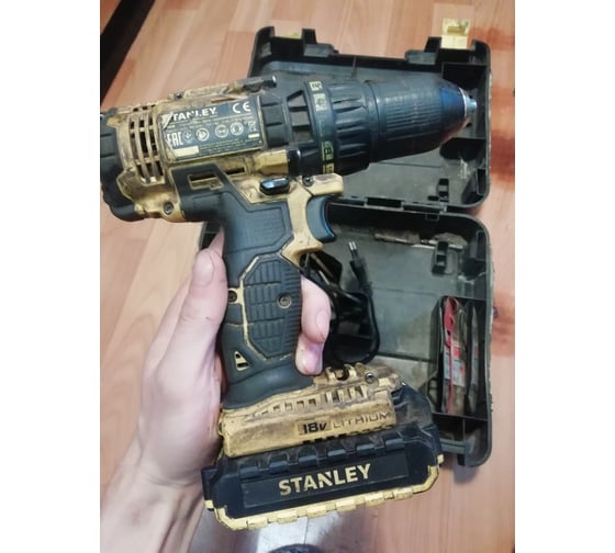 Дрель-шуруповерт Stanley SCD20S2K 14
