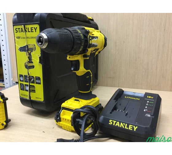 Дрель-шуруповерт Stanley SCD20S2K 10