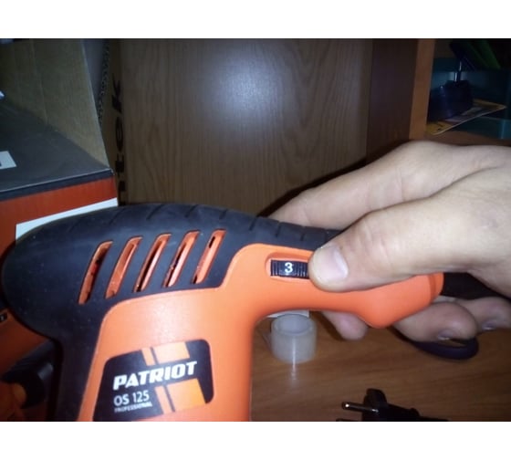 Эксцентриковая шлифовальная машина PATRIOT OS 125 110301520 17