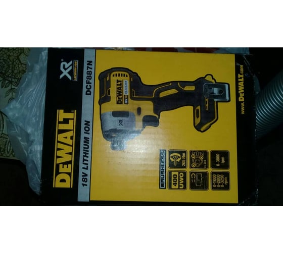 Бесщеточный импульсный шуруповерт DEWALT XR DCF887N 109